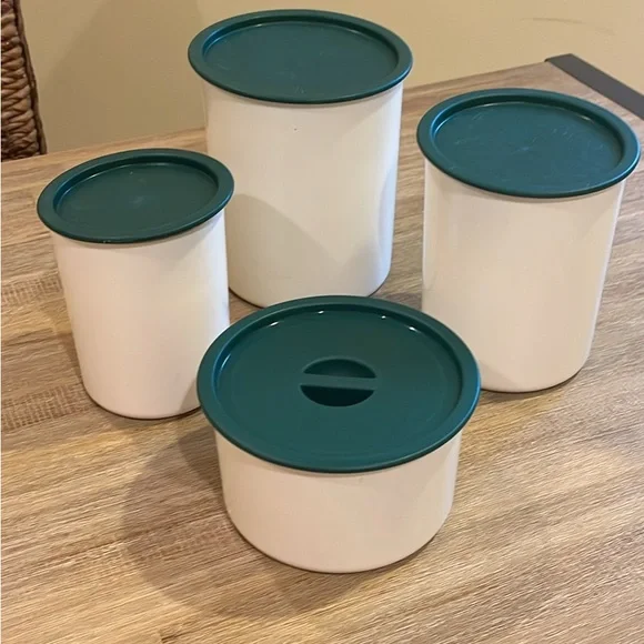 Tupperware Canister Set