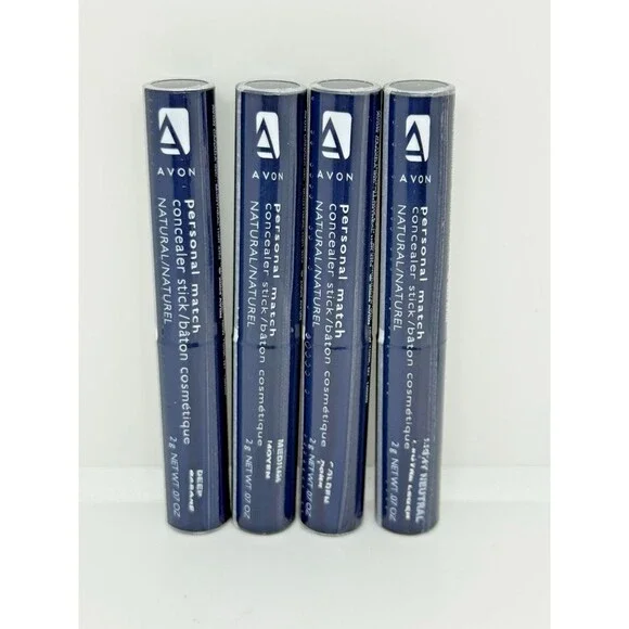 4 Avon Personal Match Concealer Stick Light Neutral Medium Deep Golden New