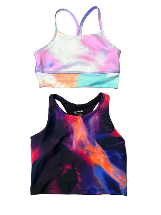 Old Navy Active & Athletic Works Racerback Girls Sports Bra Bundle Size Small