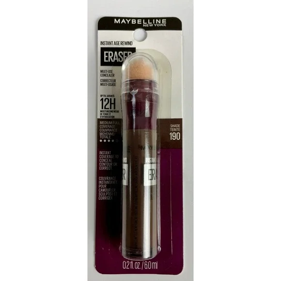 Maybelline Instant‎ Age Rewind Eraser Concealer 190 New Sealed 0.2 fl oz