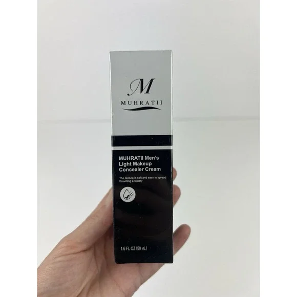 Muhratii Men's Light Makeup Concealer Cream with Niacinamide 50ml New Sealed‎