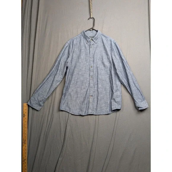 Banana  Republic‎ Slim Untucked Long Sleeve Button Up Size Large