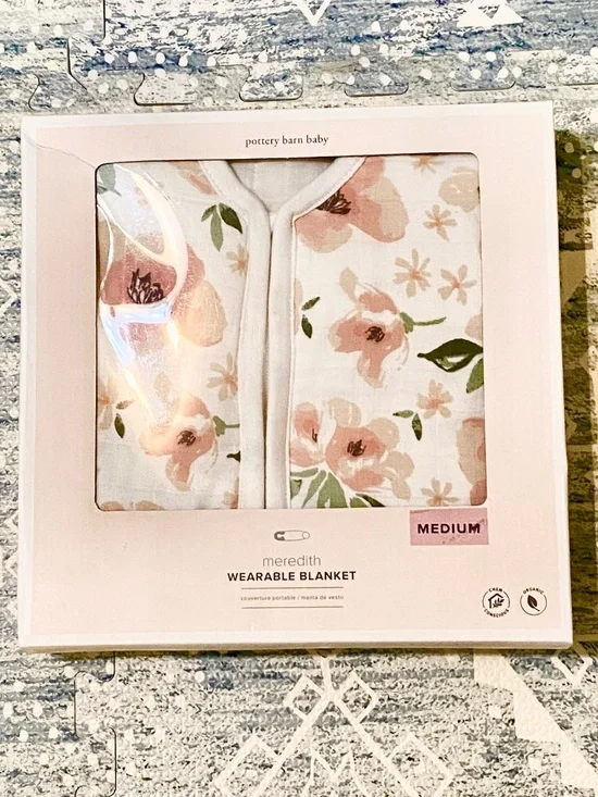 Pottery Barn Kids Meredith Muslin Wearable Blanket
