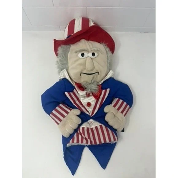 Golf Club Headcover Patriotic‎ Americana Plush Edge Designs Uncle Sam
