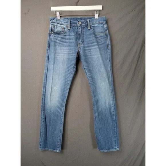 Levis 511 Slim Fit Mens Jeans Blue Denim Size 32x32