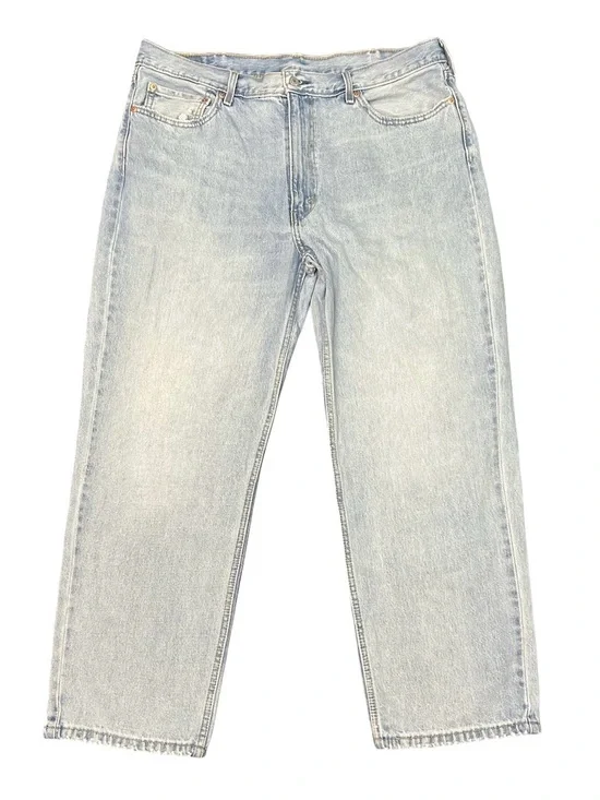 Vintage Levis 550 Jeans Men’s 40x30 Relaxed Baggy Fit Light Wash Denim Y2K