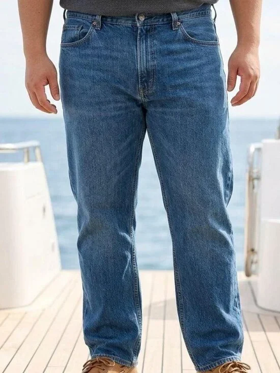 Levi's 517 Boot Cut Men's Blue Denim Jeans Size 40x34