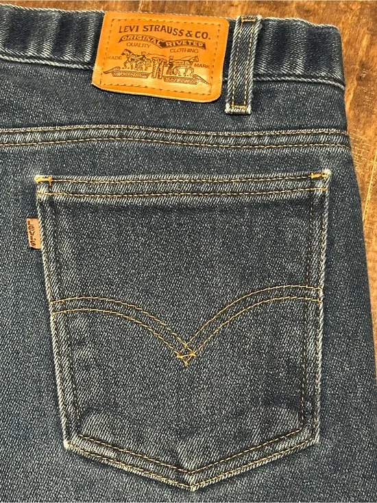 90's Orange Tag Levi's 505 Denim Jeans Straight Leg Men's 40x30