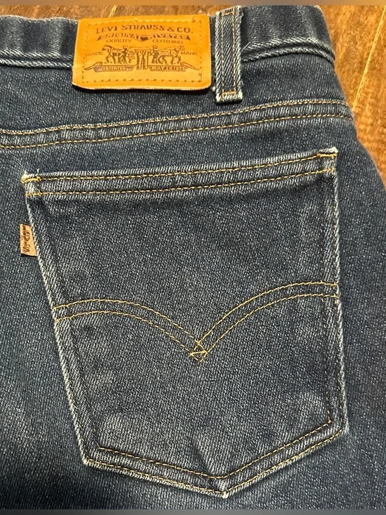 90's Orange Tag Levi's 545 Denim Jeans Straight Leg Relaxed Fit Men's 38x31