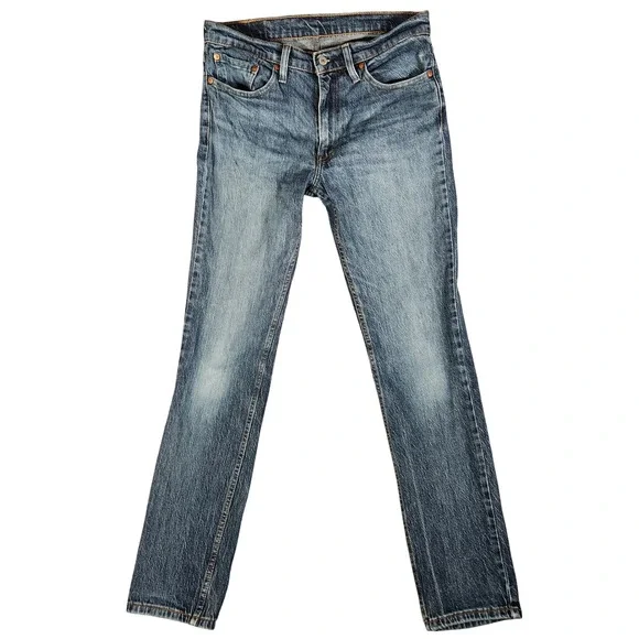 Levi's 511 Slim Fit Jeans Mens 32x32 Blue Excellent Stretch Denim‎ 04511-3402