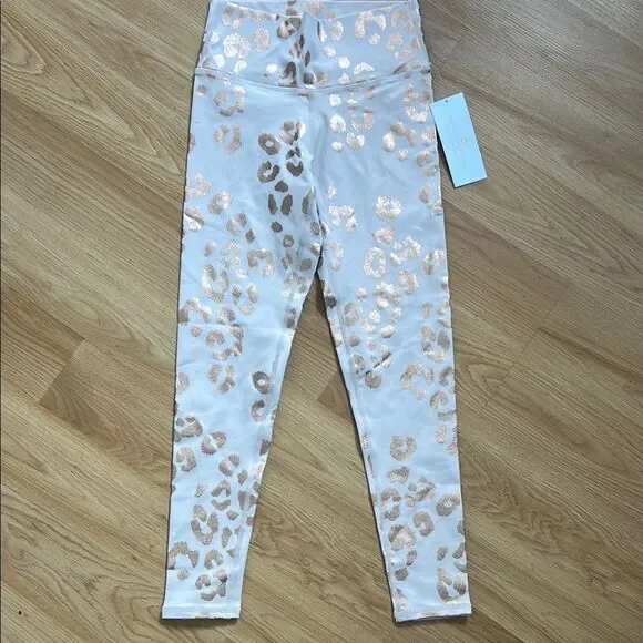 NWT Spiritual Gangster Leopard Print Leggings Size 10