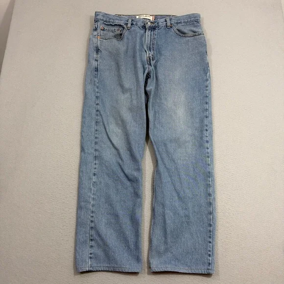 Vintage Levis 505 Regular Fit Jeans Men 38x32 (Fits 38x30) Blue y2k 2008 Western