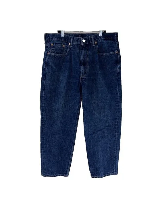 Levi's 550 Mens Size 38X29 Relaxed Fit Straight Leg Blue Medium Wash Jeans