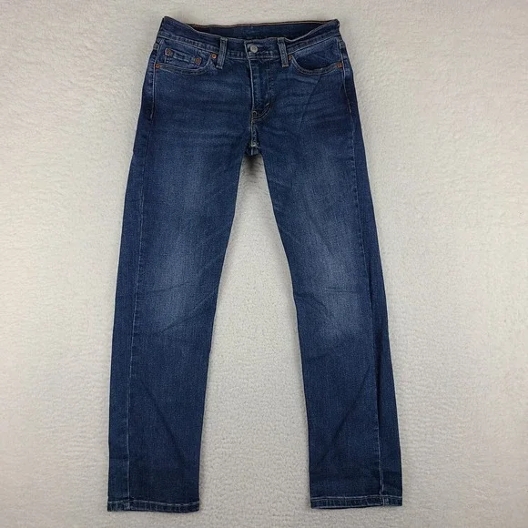 Levi's 511 Jeans Mens 28x30‎ Blue Slim Fit Dark Wash Denim