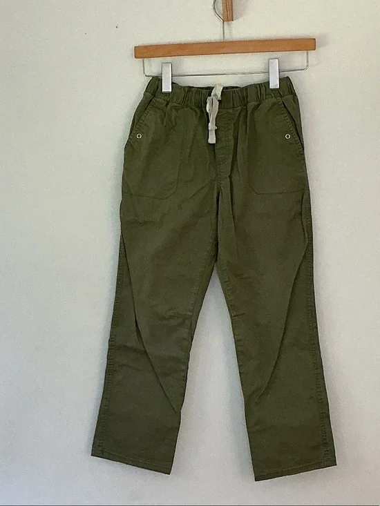 Cat & Jack Olive Drawstring Casual Pants