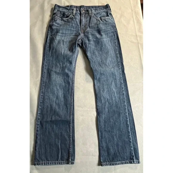 Levi's 501  Jeans Men blue 32x32 Stretch Medium Wash 5-Pockets Zip Fly Outdoor