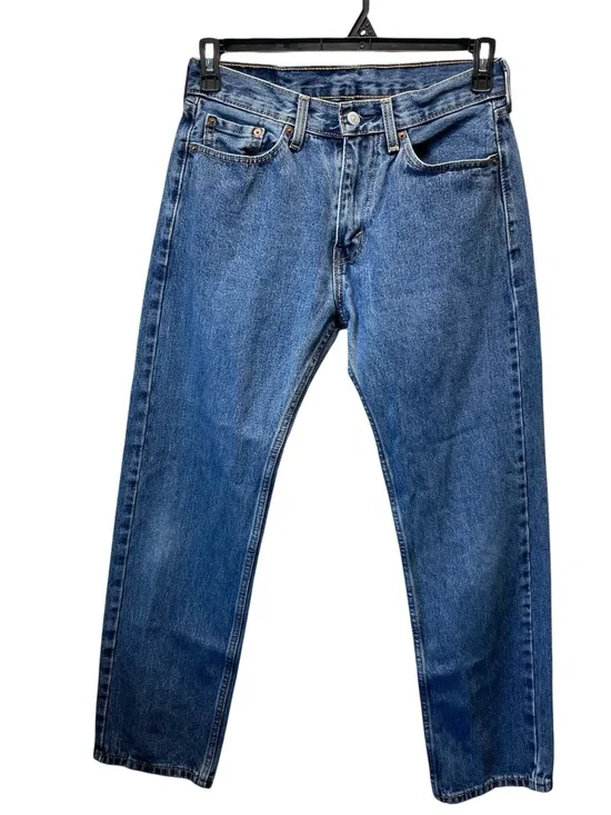 Levi’s 505 Jeans Mens 30X28 (tagged 30x30) Regular Fit Straight Leg Blue