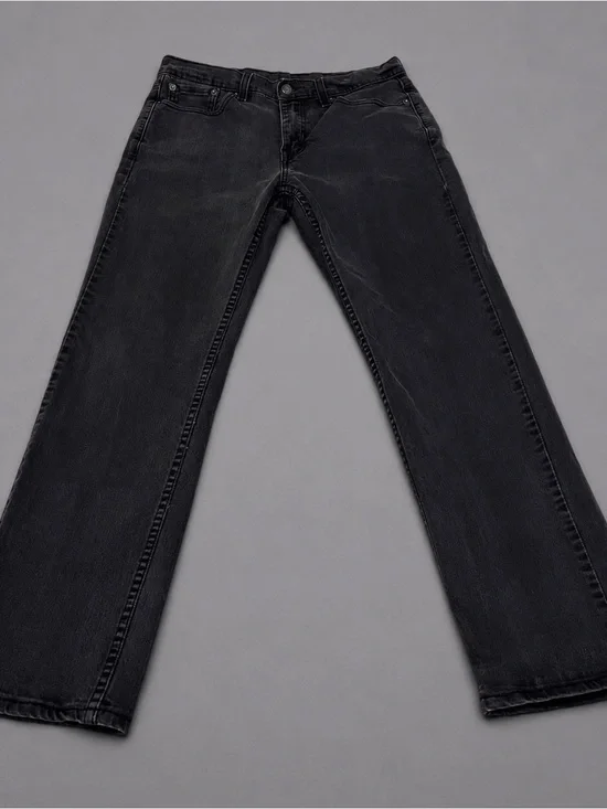 Levi’s 514 Men’s Black Faded Straight Fit Jeans W30 L32