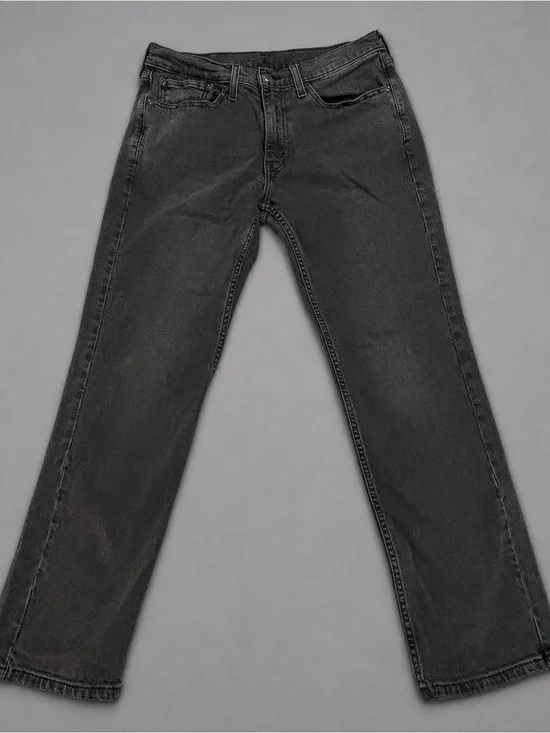 Levi’s 514 Men’s 31x30 Charcoal Gray Straight Fit Stretch Jeans