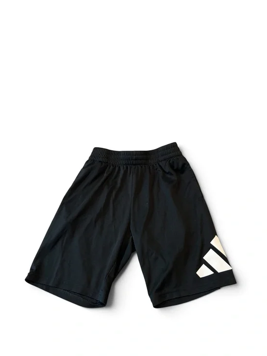 ⚫️ADIDAS: Boy size M, regular fit logo athletic shorts w/pockets, preowned⚫️