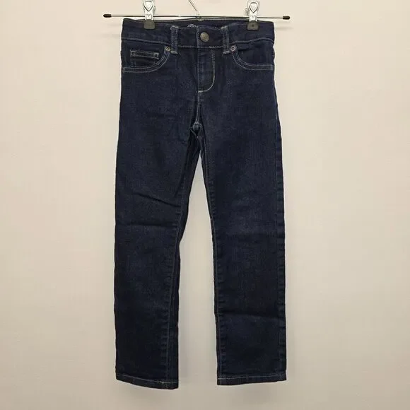 Wonder Nation Slim Girls Size 6 Stretch Denim Blue Jeans (C2)