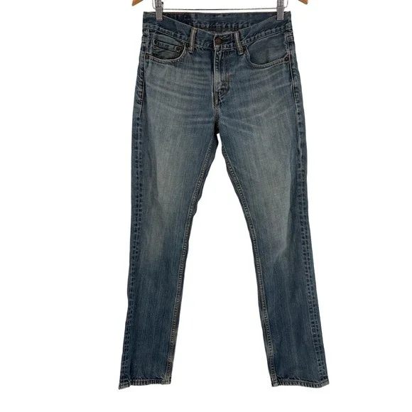Levi's 511 Slim Fit‎ Jeans Men's 30x32 Medium Wash Blue 100% Cotton Denim