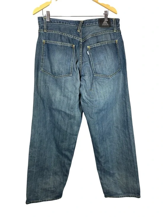 LEVI’S Silvertab Baggy 34 X 32 Blue Cotton Denim Jeans Y2K