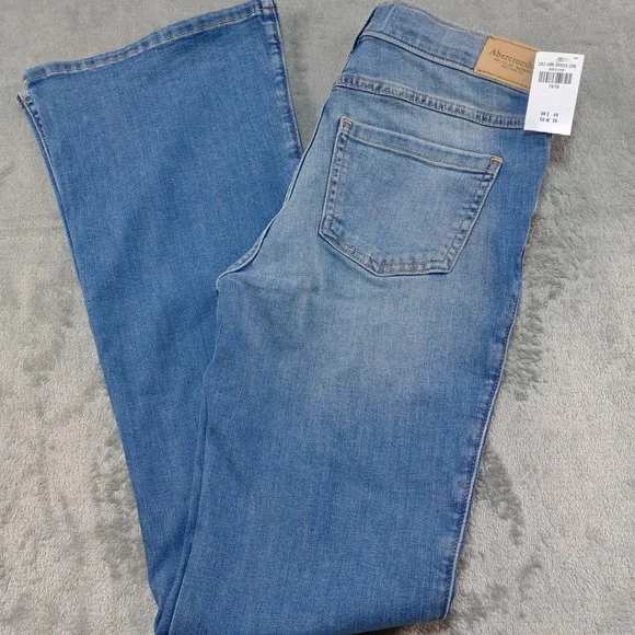 Abercrombie Kids High Rise Flare Girls Jeans 15 - 16 Casual Back to School Y2K‎