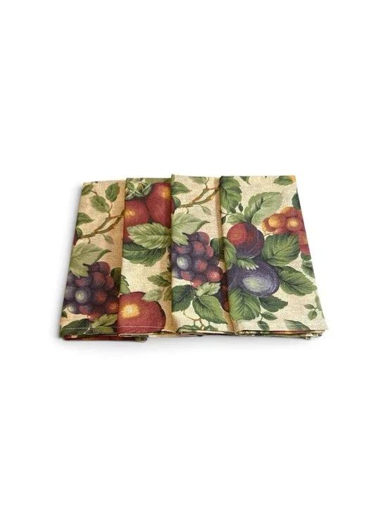 Sukara Sonoma Napkins Fruit Apple Cotton Cottagecore Fabric 17