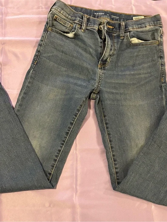 Old Navy Boys Slim Jeans in Light Blue Wash
