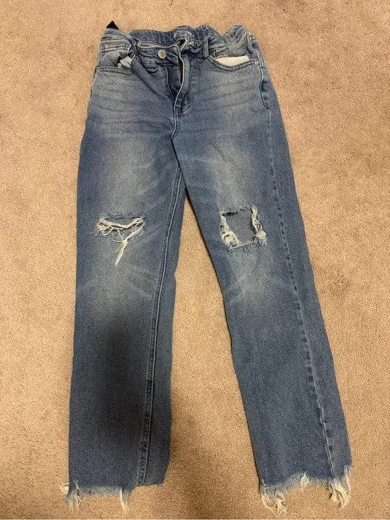art class Distressed Light Blue Straight-Leg Jeans