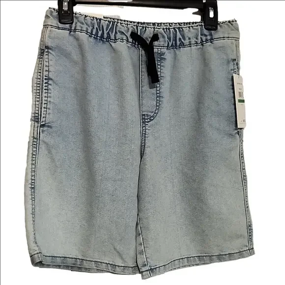 CALVIN KLIEN Modern Pull-on Denim Shorts Size Large Boys NWT