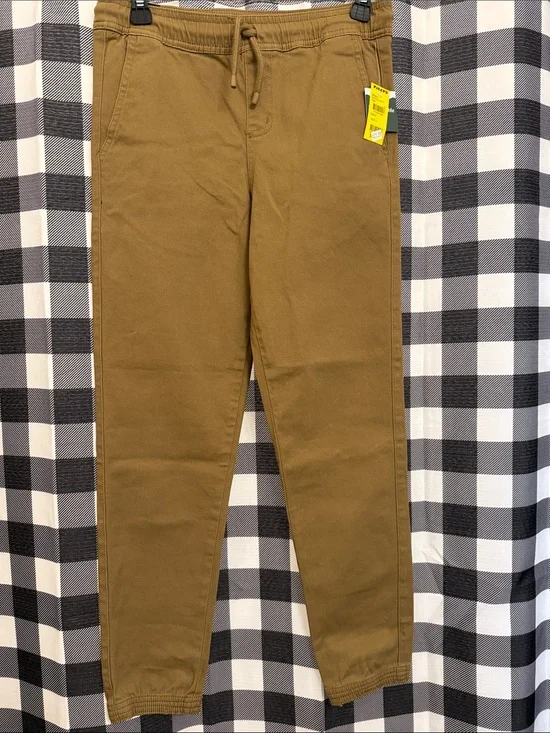 RSQ Kids Joggers in Caramel Brown - Drawstring Waist