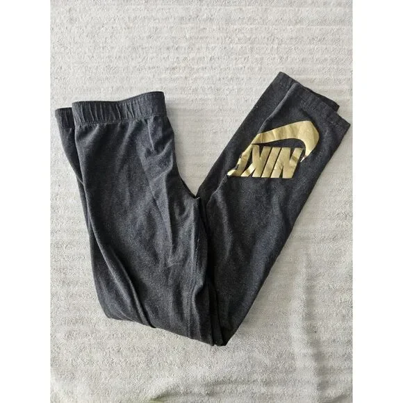 Nike Sportswear Favorite Girl's Graphic Leggings‎ DB2824-032 NEW No TAGS XL