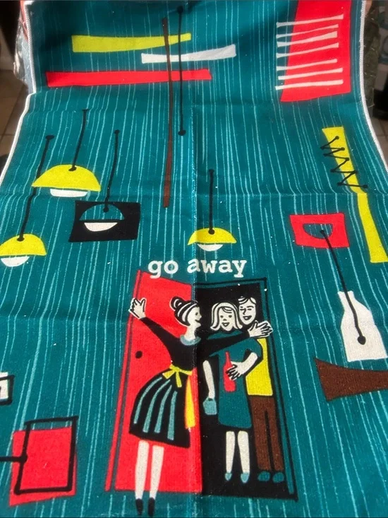 Go away dish towel, new