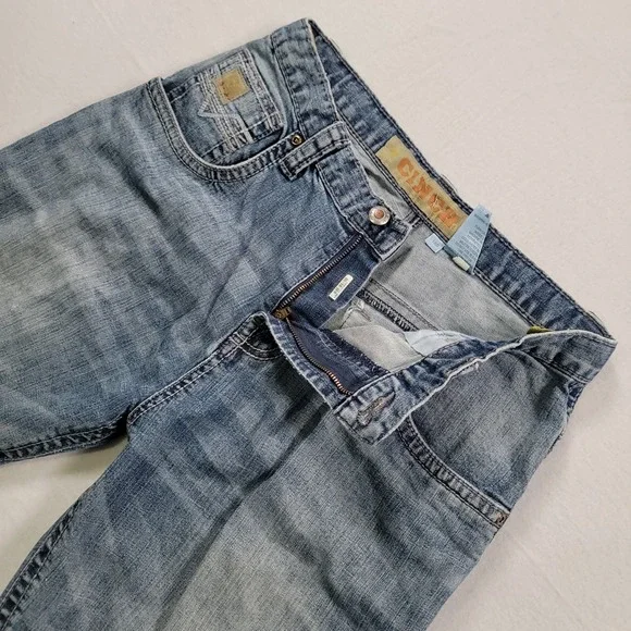 Cinch Jeans Boys 18S Blue Boot Cut Slim Fit Cotton Stretch Western