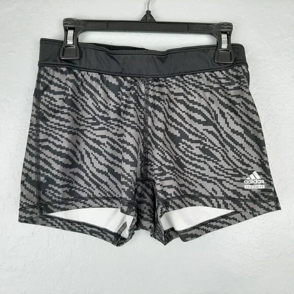 Adidas Climalite Girls Athletic Short Size Medium Multicolor