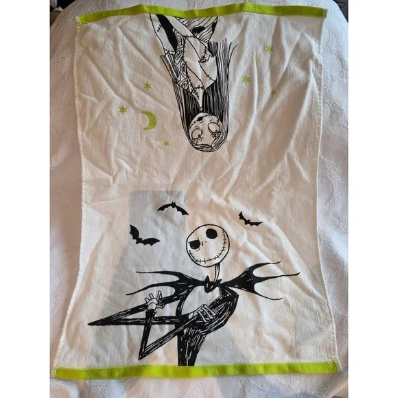 Disney Nightmare Before Christmas Jack Skellington Sally Kitchen Towel Set 3pc
