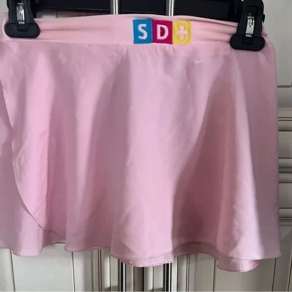 Ballet Skirt Chiffon Dance Skirt with Elastic Waistband for Girls M