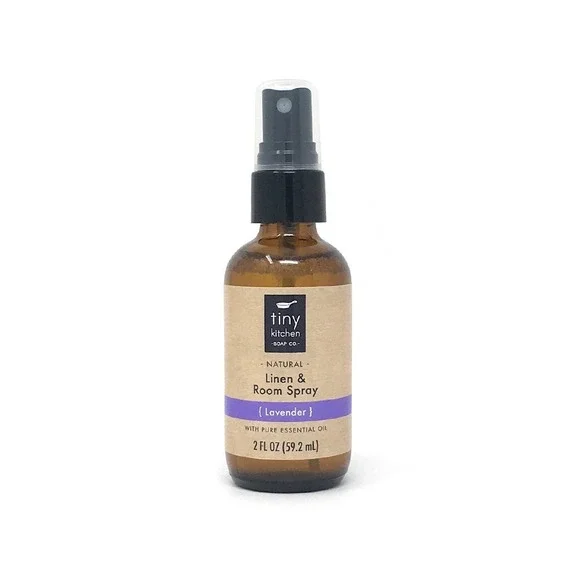 Lavender Natural Essential Oil Linen and Room Spray, 2 oz