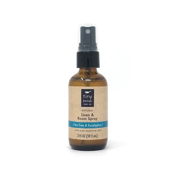 Tea Tree & Eucalyptus Natural Essential Oil Linen and Room Spray, 2 oz