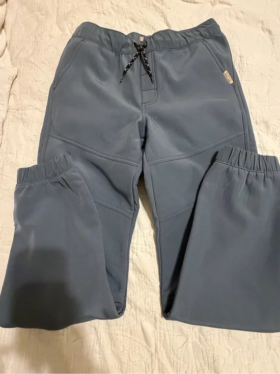 Original Weatherproof Kids Heavyweight Slate Blue Fleece Lined Thermal Pants