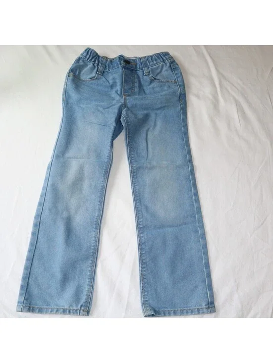 Old Navy Boys Straight Jeans Size 5T Light Blue