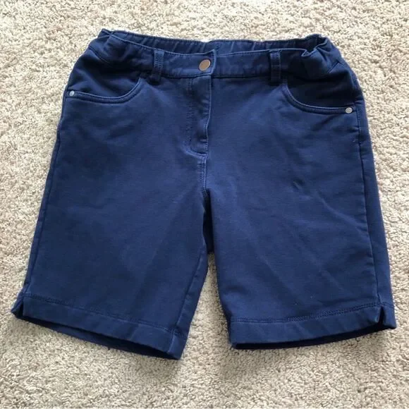Hanna Andersson Shorts Blue‎ Bermuda Girls 10