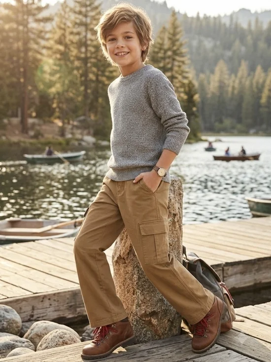 Sz 16 Tan Cargo Pants