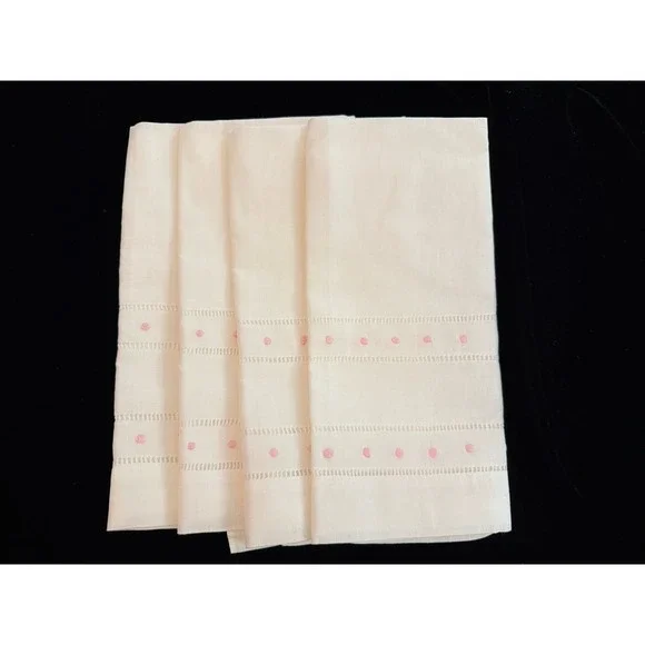Lot of 4 NEW 100% Linen Towels 14x21