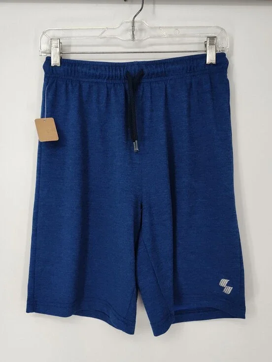 The Children's Place Sport Kids Royal Blue Drawstring Athletic Shorts Size XXL