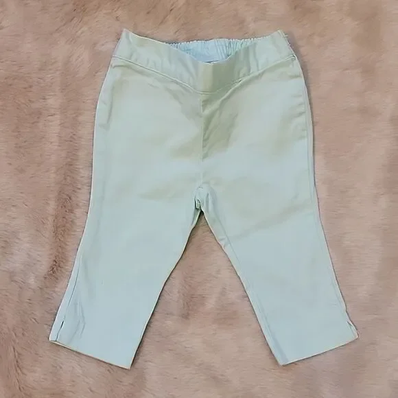 JANIE AND JACK MINT GREEN PANTS, SIZE 3-6 MONTHS