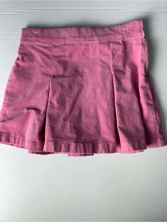 Crew cuts Pink Pleated Mini Skirt preppy back to school