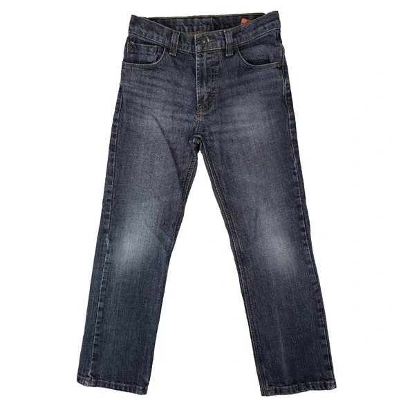 Wrangler Jeans Boys 10 Regular 5EYBTD3‎ Adjustable Waist Denim 24x24